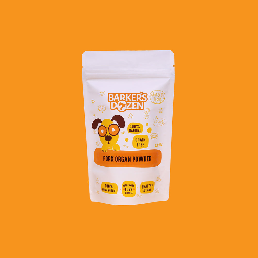pork organ powder front of pack