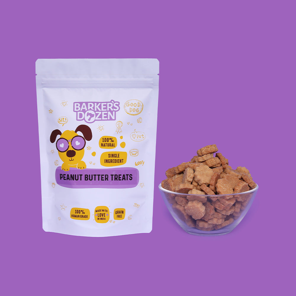 Peanut butter treats for Dogs by Barker's Dozen Pet Bakery