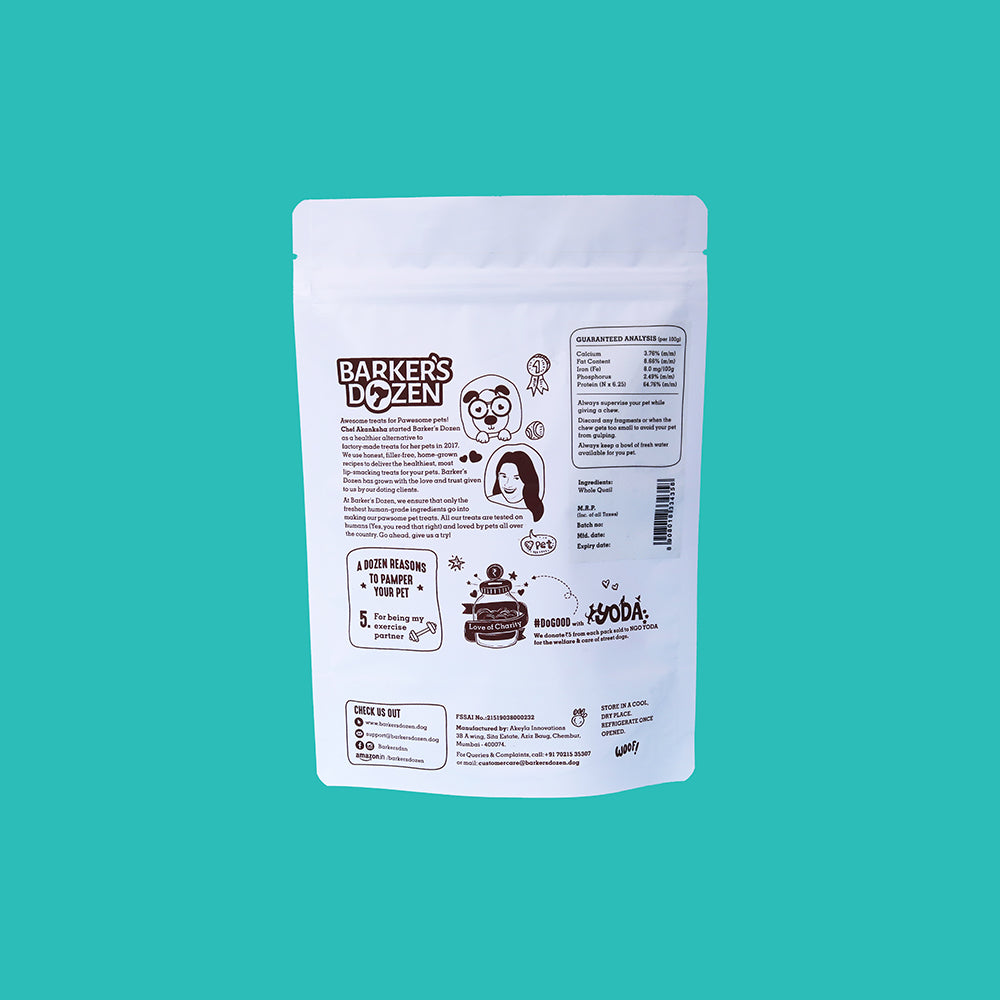 Whole Quail Dehydrated