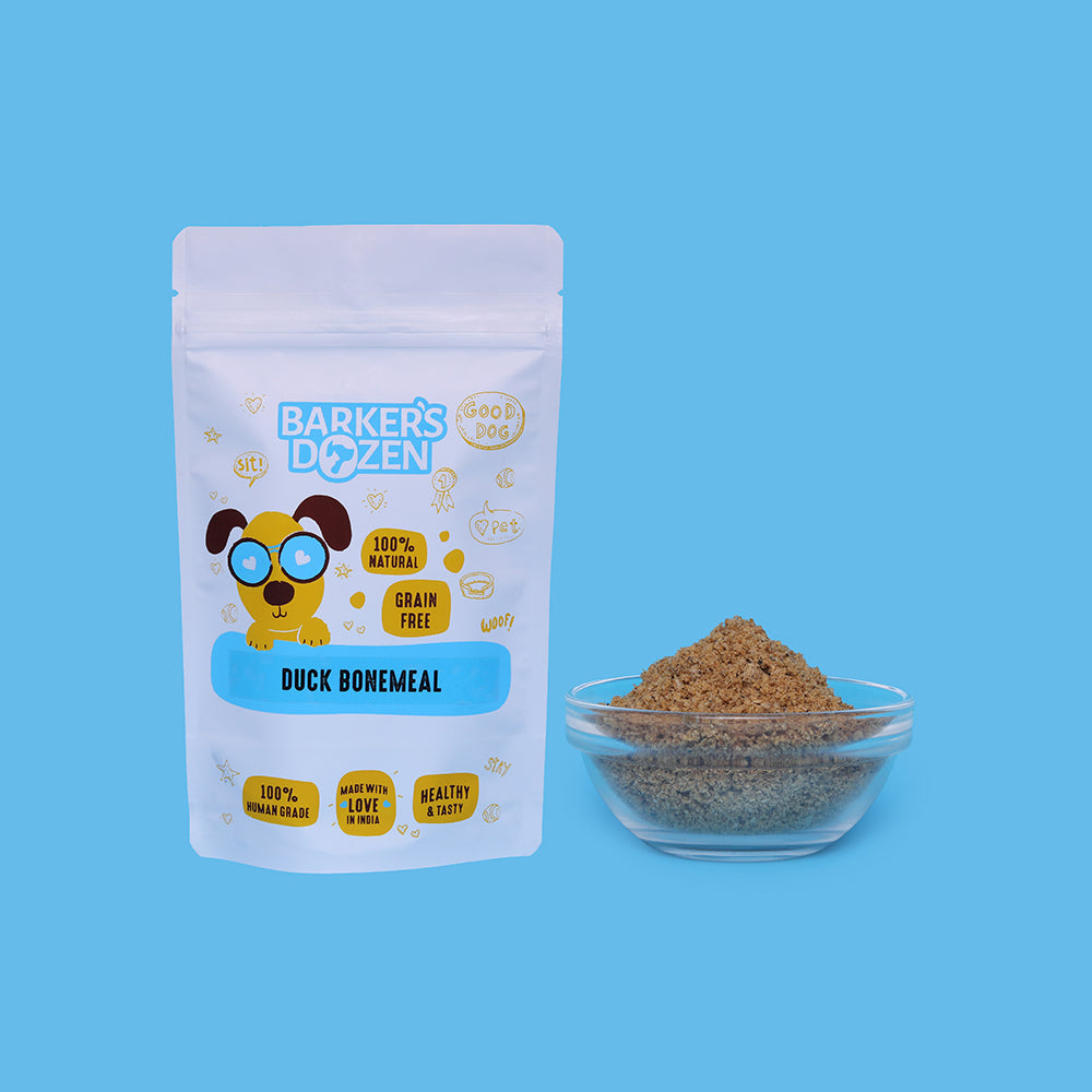 Duck Bonemeal Powder for Dogs Calcium rich supplement